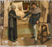 Jacob van Maerlant, das Jan Breydel und Pieter de Coninck die Befreiung Flanderns auf seinem Sterbebett vorhersagen - Jan van Beers — Ansicht des Kunstwerks