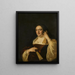 Rebecca Schellingwou 1610-1667 - Jacob Adriaensz. Backer — gerahmtes Bild an der Wand