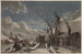 Winternacht in einer holländischen Stadt - Jacob Cats — Ansicht des Kunstwerks
