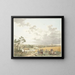 Nachmittags im Sommer und Himmel - Jacob Cats — gerahmtes Bild an der Wand
