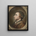 Alexandre Pape Dichter 1744 - Jacob Christoph Le Blon — gerahmtes Bild an der Wand