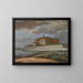 Landschaft - Jacob Coning — gerahmtes Bild an der Wand