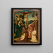 Calvaire - Jacob Cornelisz. van Oostsanen — gerahmtes Bild an der Wand