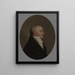 Monsieur Benjamin Schaum - Jacob Eichholtz — gerahmtes Bild an der Wand