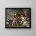 Portrait einer Dame und eines Herrn in Venus und Adonis - Jacob Frans van der Merck — gerahmtes Bild an der Wand