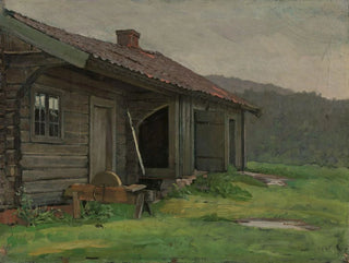 Jacob Glersen - A Farmhouse in Summer Rain.webp