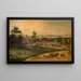 Dorf am Schelde - Jacob Grimmer — gerahmtes Bild an der Wand