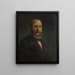 Selbstporträt - Jacob Hart Lazarus — gerahmtes Bild an der Wand
