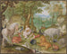 Orphée, der die Tiere bezaubert - Jacob Hoefnagel — Ansicht des Kunstwerks