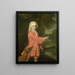 Portrait eines Jungen - Jacob Jan Nachenius — gerahmtes Bild an der Wand