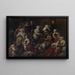 Die Nonnen des Antwerpener Hospitals - Jacob Jordaens — gerahmtes Bild an der Wand