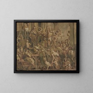 Jacob Jordaens - Flagellation of the wrongdoers.webp