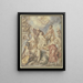 Martyre de saint Quirin de Malmedy - Jacob Jordaens — gerahmtes Bild an der Wand