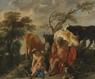 Merkur und Argus - Jacob Jordaens — Ansicht des Kunstwerks