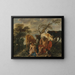 Merkur und Argus - Jacob Jordaens — gerahmtes Bild an der Wand