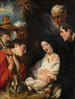 L'Anbetung der Hirten - Jacob Jordaens — Ansicht des Kunstwerks