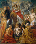 La Vénération de l'Eucharistie - Jacob Jordaens — Ansicht des Kunstwerks