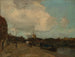 Ufer des Kanals - Jacob Maris — Ansicht des Kunstwerks