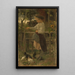 Nourrir les poules - Jacob Maris — gerahmtes Bild an der Wand