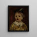 Portrait von Willem, wahrscheinlich Willem Matthijs Maris Jbzn, Sohn von Jacob Maris - Jacob Maris — gerahmtes Bild an der Wand