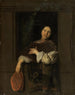 Cavalier à une fenêtre ouverte - Jacob Ochtervelt — Ansicht des Kunstwerks