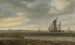 Segelboote und Ruderboote in den Küstengewässern - Jacob Salomonsz van Ruysdael — Ansicht des Kunstwerks