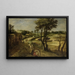 Landschaft mit Maisfeldern - Jacob Savery der Jüngere — gerahmtes Bild an der Wand