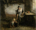 Frau schälend Kartoffeln - Jacob Simon Hendrik Kever — Ansicht des Kunstwerks