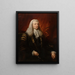 Portrait de Lord Langdale - Jacob Thompson — gerahmtes Bild an der Wand