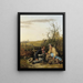 Der Verlauf der wahren Liebe war noch nie einfach - Jacob Thompson — gerahmtes Bild an der Wand