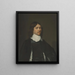 Portrait eines Gentlemans - Jacob Willemsz. Delff der Jüngere — gerahmtes Bild an der Wand