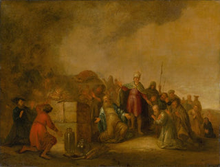 Jacob Willemsz de Wet - Elijahs sacrifice to the god Baal on Mount Carmel.webp