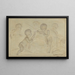 Allegorie der Astronomie - Jacob de Wit — gerahmtes Bild an der Wand