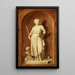 Pictura Allegorie der Malerei - Jacob de Wit — gerahmtes Bild an der Wand