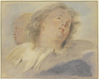 Jacob de Wit - Two angel heads.webp