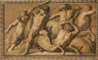 Jacob van Campen - Hercules Slays the Centaurs Jupiter Defeating the Centaurs.webp