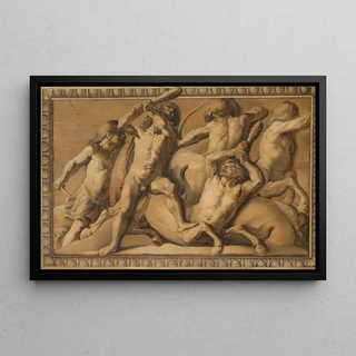 Jacob van Campen - Hercules Slays the Centaurs Jupiter Defeating the Centaurs.webp