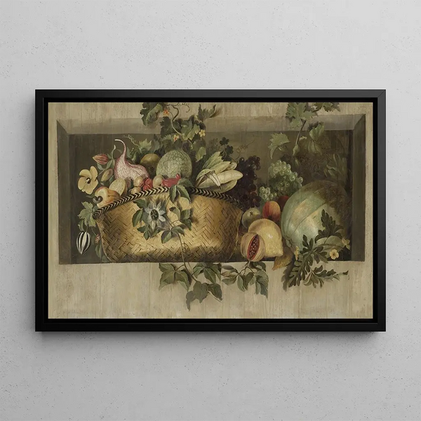 Jacob van Campen - Stilleven met vruchten en bloemguirlandes.webp