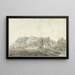 L'écluse près de la Grebbe entre Rhenen et Wageningen - Jacob van Liender — gerahmtes Bild an der Wand