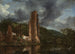 Landschaft mit den Ruinen der Burg Egmond - Jacob van Ruisdael — Ansicht des Kunstwerks