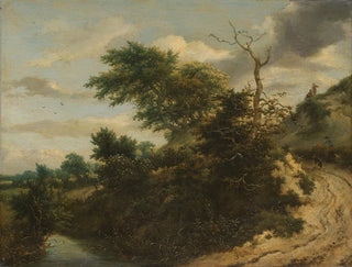 Jacob van Ruisdael - Sandy Track in the Dunes.webp