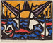 Landschaft mit Sonne - Jacoba van Heemskerck — Ansicht des Kunstwerks