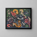Nummer 61 - Jacoba van Heemskerck — gerahmtes Bild an der Wand