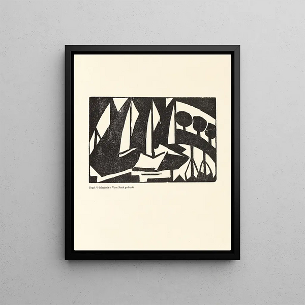 Buch der Bilder Storm VII - Jacoba van Heemskerck — gerahmtes Bild an der Wand