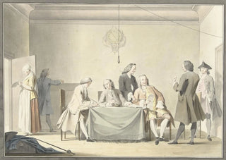 Jacobus Buys - Zitting van Commissarissen tot ontvangst der Liberale Gifte of 50ste penning 12 september 1747.webp