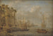 Szene am Hafen mit antiken Ruinen - Jacobus Storck — Ansicht des Kunstwerks