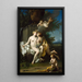 Flore und Zéphyr - Jacopo Amigoni — gerahmtes Bild an der Wand