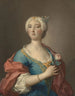Portrait einer Dame - Jacopo Amigoni — Ansicht des Kunstwerks
