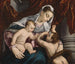 Jungfrau mit Kind mit dem jungen Johannes dem Täufer - Jacopo Bassano — Ansicht des Kunstwerks