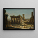 Rom, verspielte Aussicht auf das Forum - Jacopo Fabris — gerahmtes Bild an der Wand